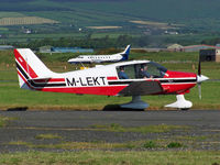 M-LEKT @ EGNS - Taxiing out - by Manxman