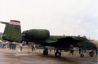 80-0147 @ EGQL - Another view of the A-10A Thunderbolt of RAFBentwaters' 510th Tactical Fighter Squadron/81st Tactical Fighter Wing on display at the 1986 RAF Leuchars Airshow. - by Peter Nicholson
