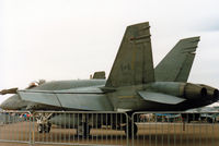 188733 @ EGQL - CF-18A Hornet of 439 Squadron Canadian Armed Forces on display at the 1986 RAF Leuchars Airshow. - by Peter Nicholson