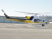 N110LA @ POC - Loaded up and ready to go - by Helicopterfriend