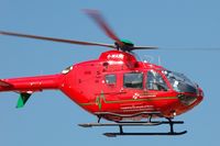 G-WASS @ EGFH - Wales Air Ambulance helicopter responding to an emergency. Standing in for G-WASN for the day. - by Roger Winser