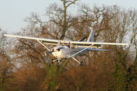 G-CFCI @ EGBD - on approach at Derby airfield - by Chris Hall