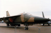68-0063 @ EGQL - F-111E of RAF Upper Heyford's 77th Tactical Fighter Squadron/20th Tactical Fighter Wing on display at the 1986 RAF Leuchars Airshow. - by Peter Nicholson