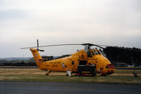 XT674 @ EGQL - Wessex HAR.2 of 22 Squadron on display at the 1986 RAF Leuchars Airshow. - by Peter Nicholson