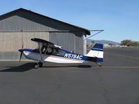 N519AC @ SZP - 2000 American Champion 7GCBC EXPLORER, Lycoming O-320 250 Hp, taxi to hangar - by Doug Robertson