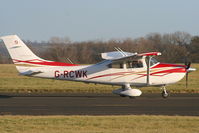 G-RCWK @ EGBG - visitor from Bristol to the BMAA Icicle 2011 fly-in - by Chris Hall