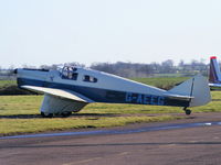 G-AEEG @ EGBG - visitor from Old Warden to the BMAA Icicle 2011 fly-in - by Chris Hall