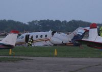 N6JR @ KOSH - EAA AirVenture 2010. A little under an hour after the crash.