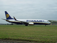 EI-DPX @ EGHH - Ryanair B737 departs - by Manxman