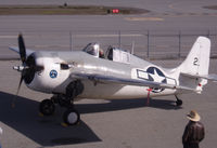 N86572 @ SQL - Demonstration flight for the Hiller Aviation Museum. - by Bill Larkins