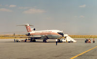 TC-JBM @ ERZ - Turkish Airline B727 at Erzerum Jul '85 - by Henk Geerlings