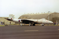 XH168 @ EGQL - Canberra PR.9 of 39(1 PRU) Squadron at RAF Wyton on display at the 1992 RAF Leuchars Airshow. - by Peter Nicholson