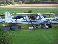 G-CCYR @ EGHP - One of a number of Ikarus C42s at Popham - by Manxman