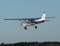 G-CDTX @ EGLK - Redair F152 finals for rwy 25 - by BIKE PILOT