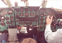 HA-LBE @ BUD - Malev , cockpit TU-134 - by Henk Geerlings