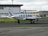 G-VIPU @ EGNS - Another Capital Air Charter PA-31 - by Manxman