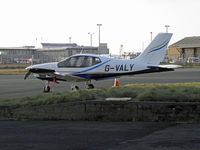 G-VALY @ EGNS - Parked on the GA ramp - by Manxman