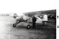 N52961 - My father with the Fairchild in 1958 at Airhaven Airport in Phoenix, Arizona - by n/a