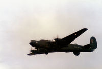 WL756 @ EGQL - Shackleton AEW.2 named Mr Rusty of 8 Squadron at RAF Lossiemouth on a fly-past at the 1986 RAF Leuchars Airshow. - by Peter Nicholson