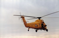 XT674 @ EGQL - Wessex HAR.2 of 22 Squadron on  a fly-past at the 1986 RAF Leuchars Airshow. - by Peter Nicholson