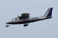 G-ORVR @ EGSH - Landing at Norwich. - by Graham Reeve