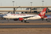 N638VA @ DFW - Virgin America at DFW Airport - by Zane Adams