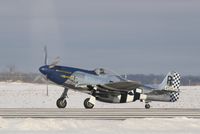 N151W @ KVPZ - North American P-51D