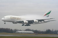 A6-EDF @ EGCC - Emirates - by Chris Hall