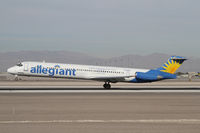 N414NV @ LAS - Quite the collection of MD-80's operated by Allegiant! - by Duncan Kirk