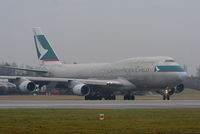 B-HKJ @ EGCC - Cathay Pacific Cargo B747 - by Chris Hall