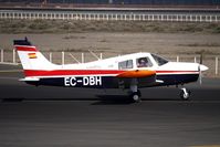 EC-DBH @ GCRR - Canavia's Piper PA-28-140F Cherokee Cruiser, c/n: 28-7725281 at Lanzarote - by Terry Fletcher