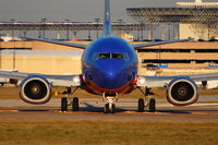 N340LV @ HOU - Holding short rwy 12R - by AJ Heiser