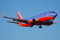 N648SW @ HOU - Short final rwy 12R - by AJ Heiser