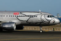 OE-LEU @ GCRR - Niki 2006 Airbus A320-214, c/n: 2902 at the Lanzarote Hold for Runway 03 - by Terry Fletcher