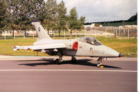 MM7092 @ EGVA - Another view of the RSV AMX on the flight-line at the 1991 Intnl Air Tattoo at RAF Fairford. - by Peter Nicholson
