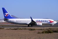 OK-TVF @ GCRR - Travel Service Canaria 2005 Boeing 737-8FH, c/n: 29669 - by Terry Fletcher