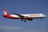 D-ABCC @ GCRR - Air Berlin's 2010 Airbus Industires A321-211, c/n: 4334 - by Terry Fletcher