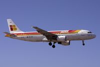 EC-IZH @ GCRR - Iberia's 2004 Airbus A320-214, c/n: 2225 - by Terry Fletcher