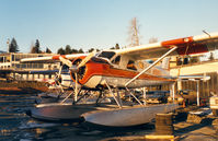 N98EL @ SEA - Kenmore air Harbor , Feb '89 - by Henk Geerlings