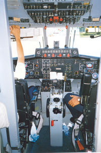PK-NCZ @ DPS - Merpati , Cockpit Aviocar - by Henk Geerlings