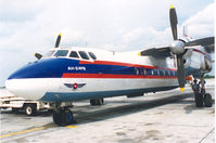 RDPL-34005 @ VTBD - Lao Aviation , jun 1990  BKK - Don Muang Airport - by Henk Geerlings