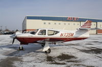 N735M @ KFCM - Aero Commander 112