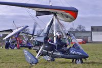 G-HAMS @ EGBG - 2006 P And M Aviation Ltd PEGASUS QUIK, c/n: 8224 at 2011 Icicle - by Terry Fletcher