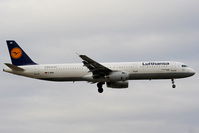D-AISB @ EGCC - Lufthansa A321 on approach for RW05L - by Chris Hall