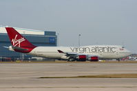 G-VAST @ EGCC - in the latest Virgin Atlantic colour scheme - by Chris Hall