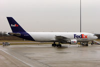 N727FD @ EGGW - FedEx's 1990 Airbus A300B4-622R, c/n: 579 at Luton for maintenance - ex Egyptian Airlines machine - by Terry Fletcher