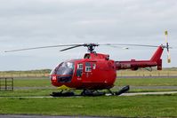 G-CDBS @ EGCK - Bonds ambulance helicopter covering the north of Wales - by Joop de Groot