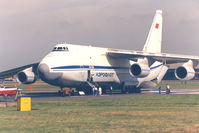 CCCP-82007 @ FAB - Farnborough Airshow , 1988 - by Henk Geerlings