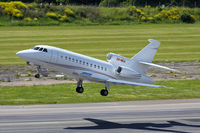 3A-MGA @ ESSB - Prince Albert of Monaco's private jet - by Roger Andreasson