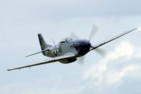 G-BIXL @ EGSU - Flying Legends 2008